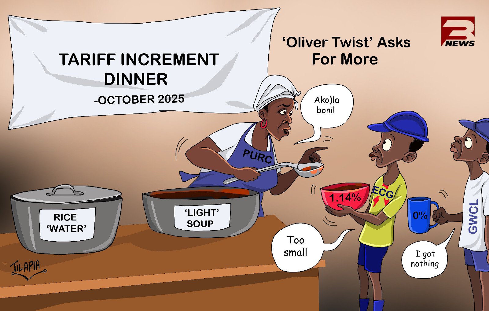 Daily Cartoon: Thursday September 25th – Tilapia