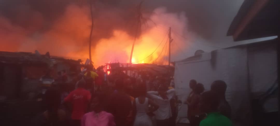 GNFS laments lack of access to Accra’s markets after 4th fire in 1 week was recorded at Madina Market