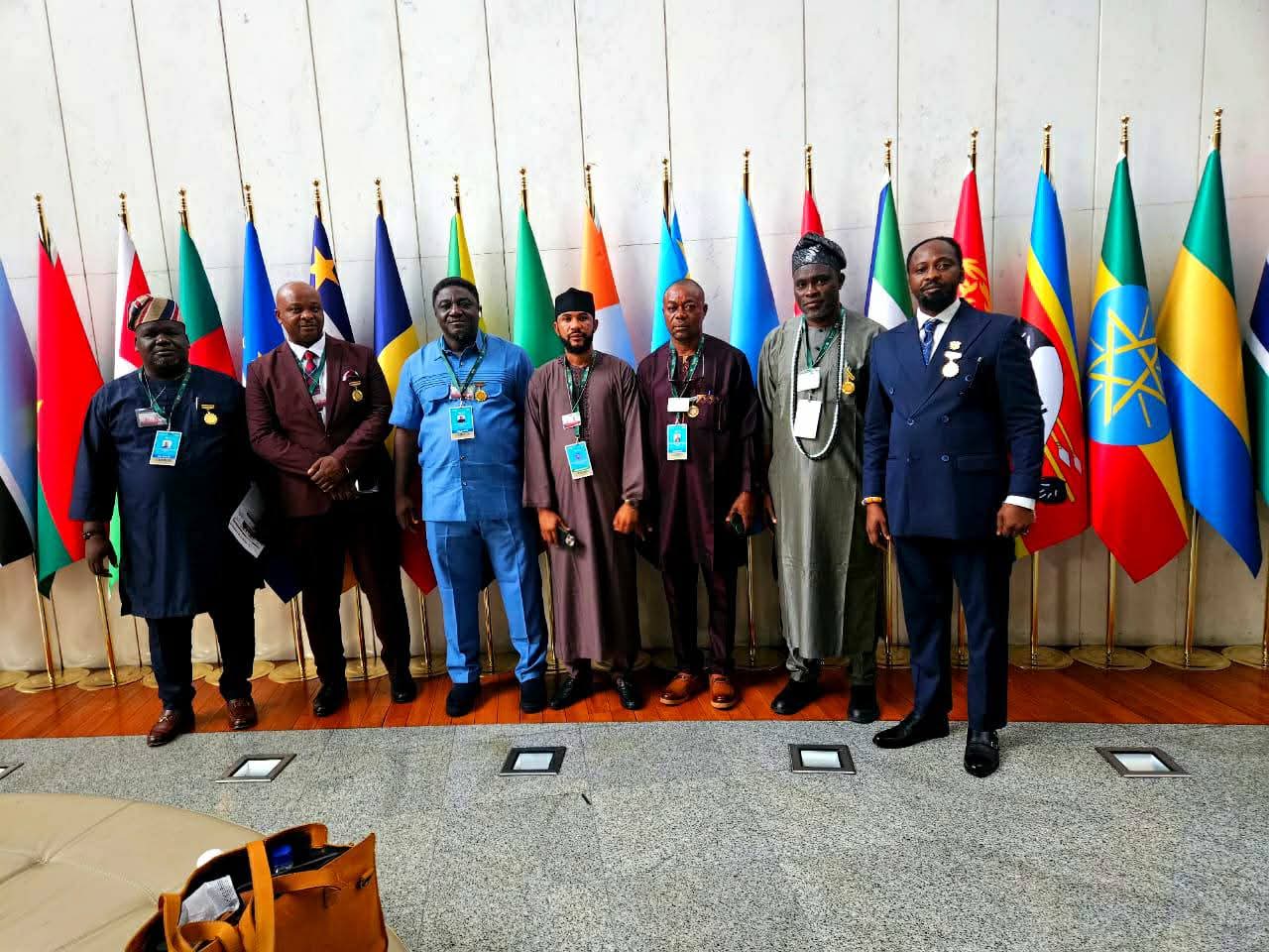 UN Peace Ambassador Bishop Samuel Ben Owusu pays courtesy call on AU Commissioner for Political Affairs, Peace and Security