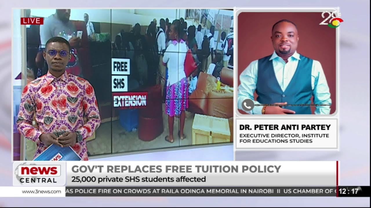 LIVE : News Central with Kemini Amanor &amp; Eric Mawuena Egbeta || 17-10-2025