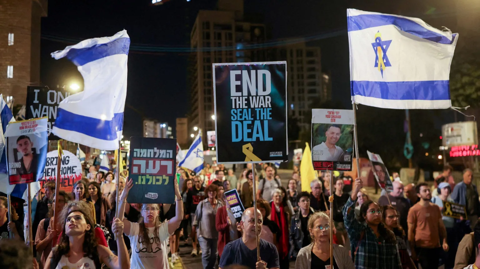 Mass rally in Tel Aviv as hostage release nears; Trump credited for Gaza ceasefire deal