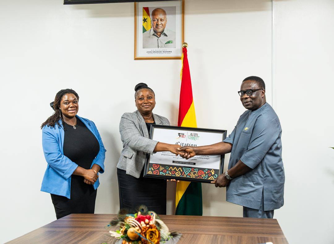 Minister applauds 3FM for successful AfroConnect Festival; hints future collaboration