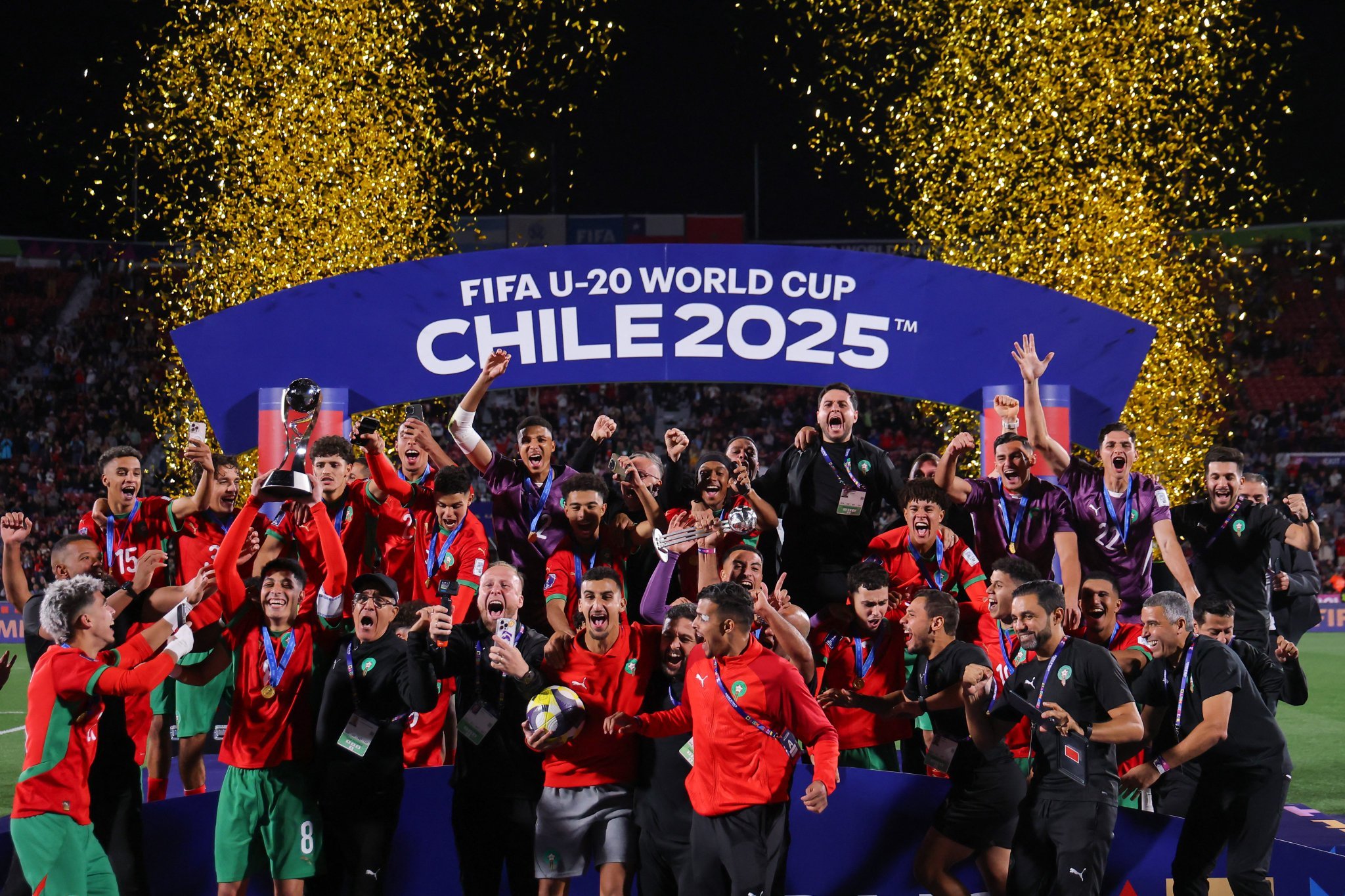 Morocco beats Argentina to win 2025 U20 World Cup