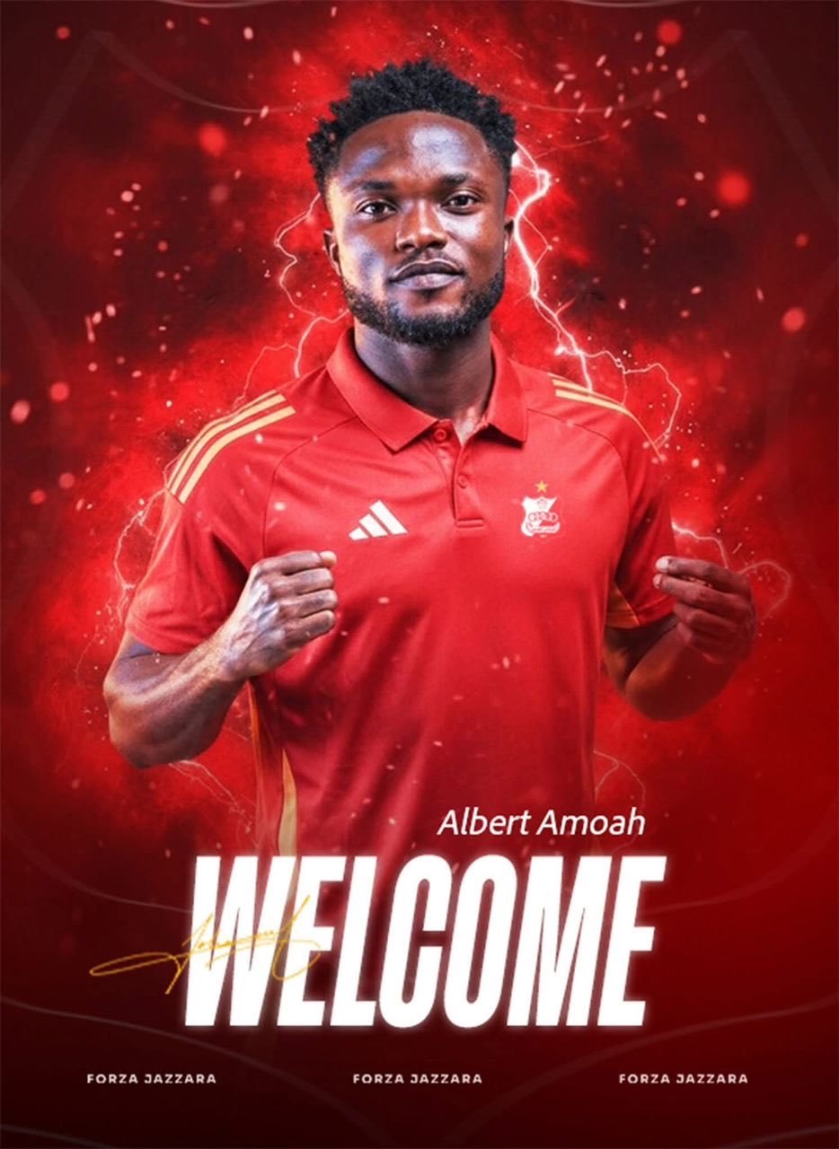 Kotoko forward Albert Amoah joins Libyan side Al Ahly Benghazi