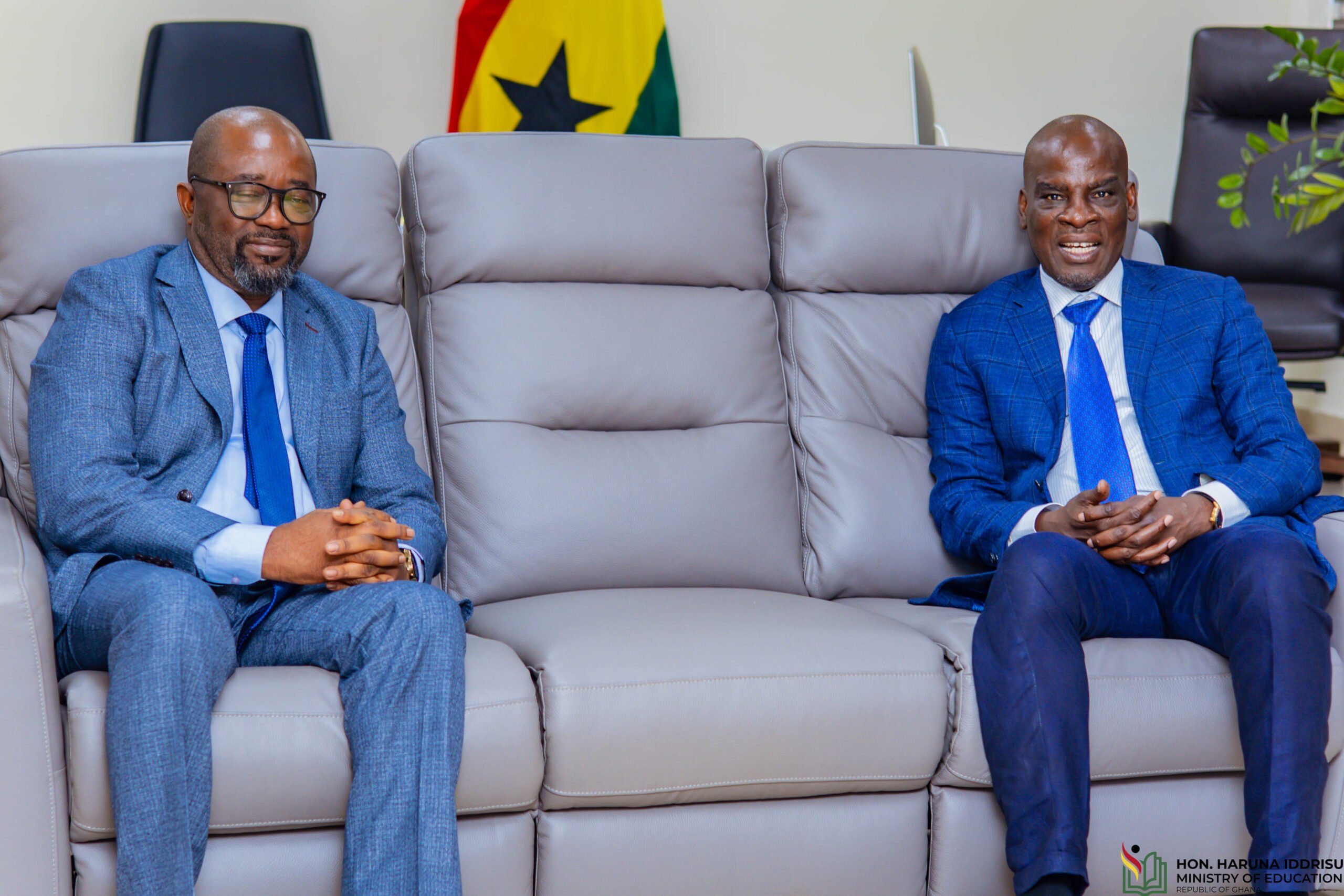 Education Minister and GFA President discuss plans to develop football in basic and senior high schools