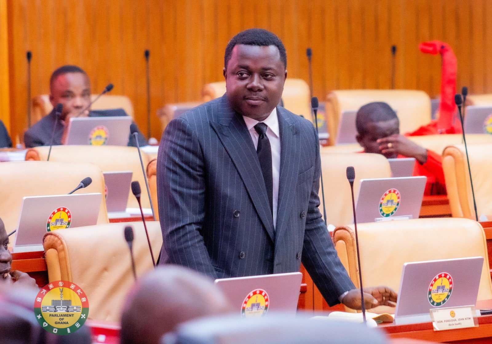 ‘GAF is not a dumping ground for overage NDC foot soldiers’ – Ntim Fordjour tells Sam George, Dafeamekpor