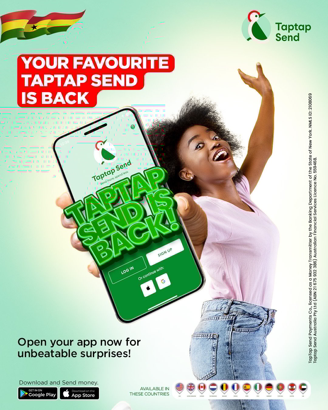 Taptap Send resumes money transfers to Ghana after Bank of Ghana engagement