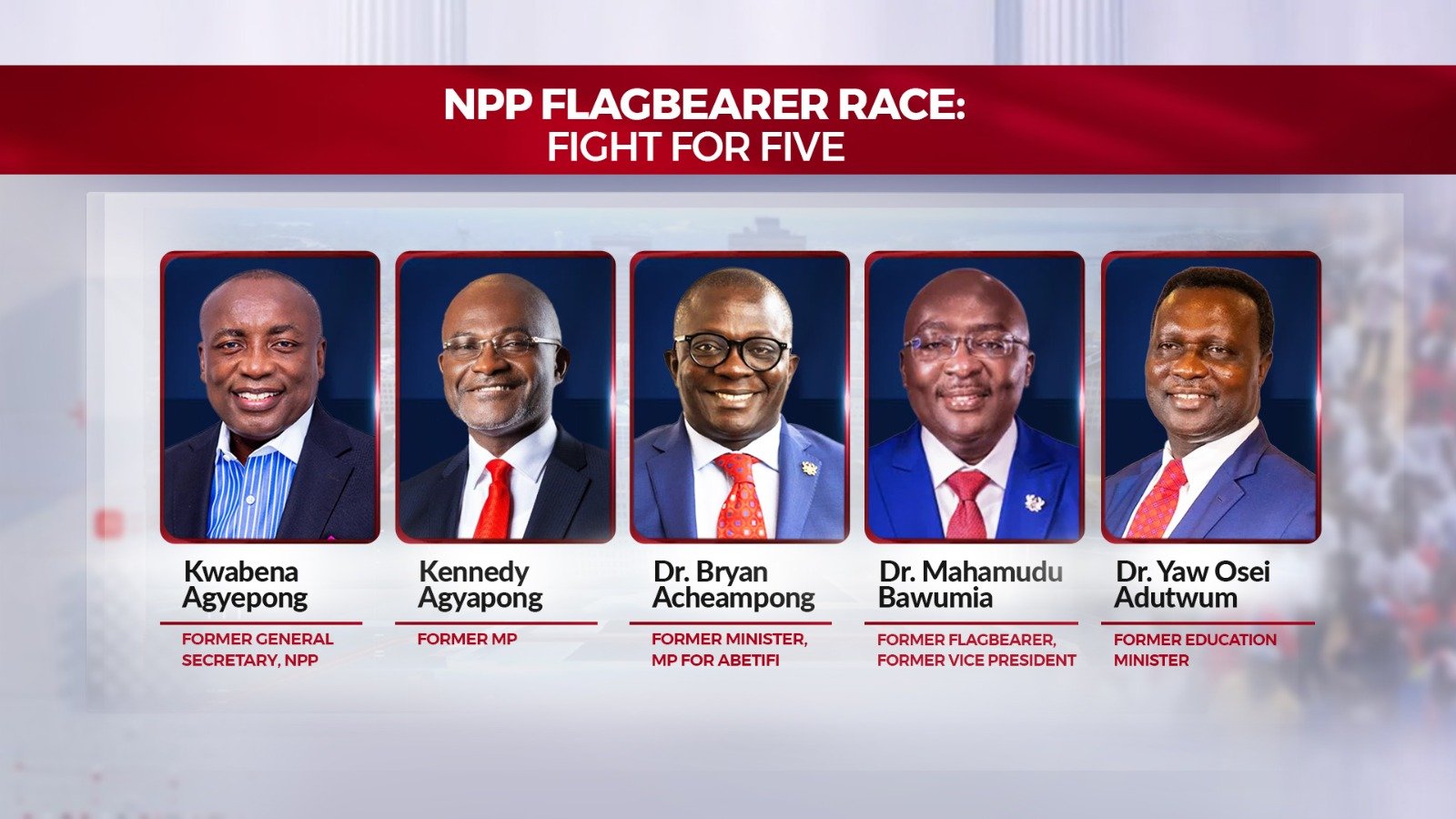 NPP’s Ad Hoc Committee begins monitoring presidential aspirants’ campaign ahead of primaries