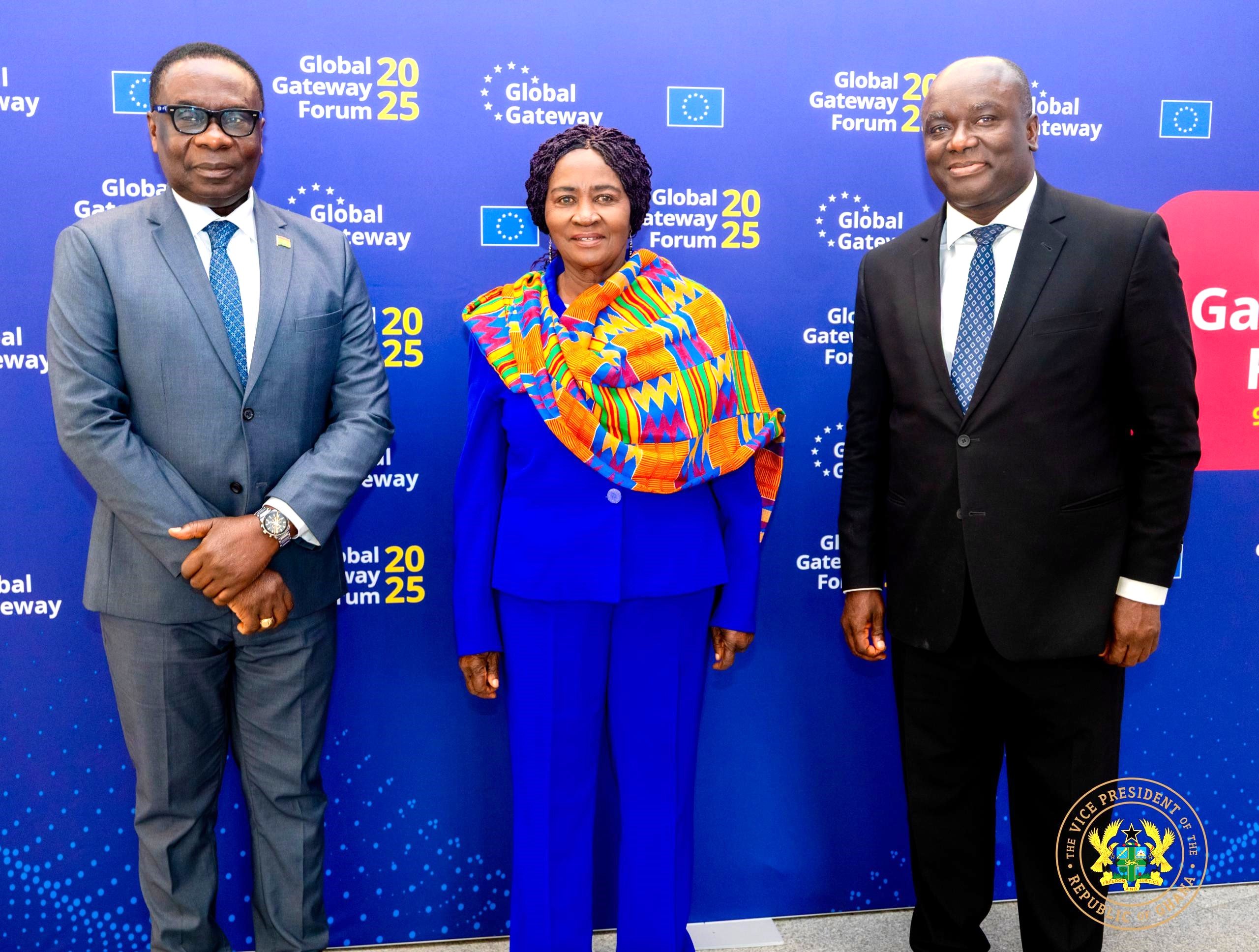 Veep Opoku-Agyemang calls for fair partnerships at Global Gateway Forum
