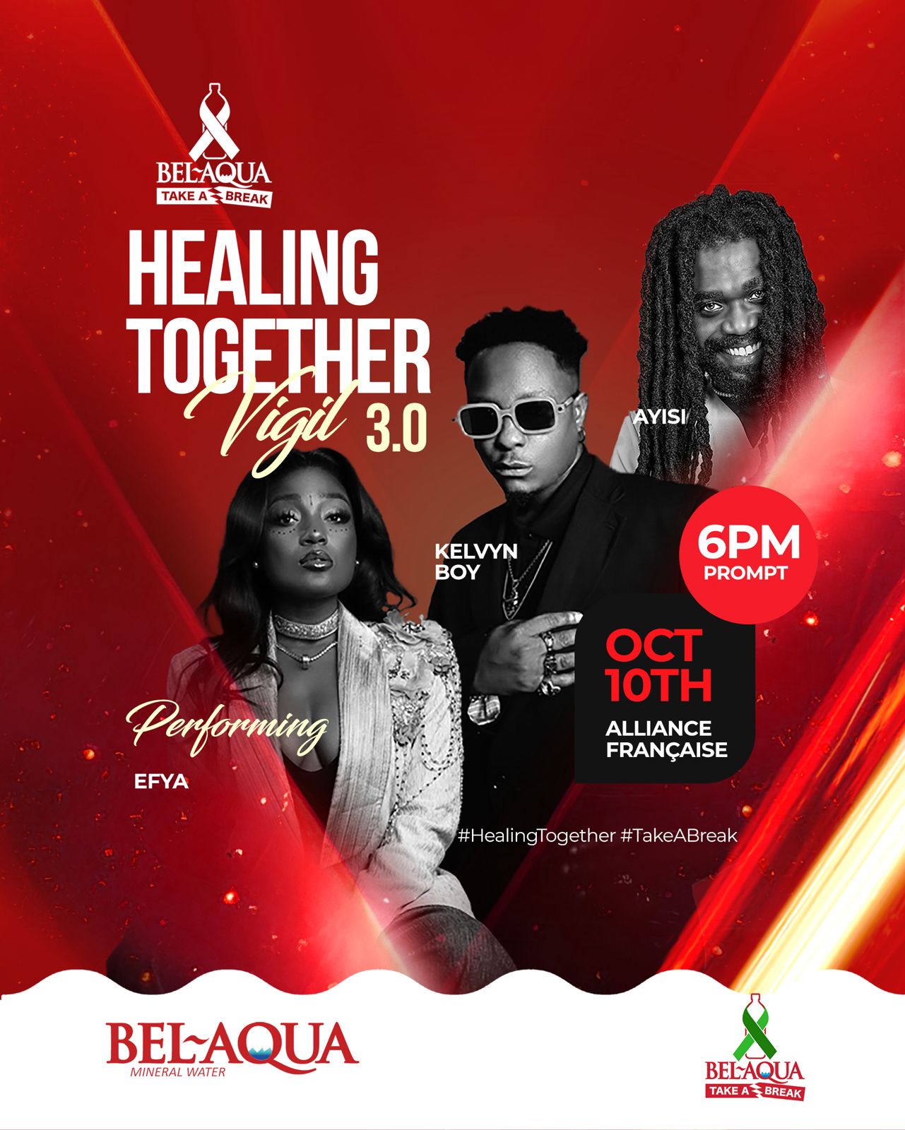 Bel-Aqua hosts “Healing Together Vigil 3.0” at Alliance Française to mark World Mental Health Day