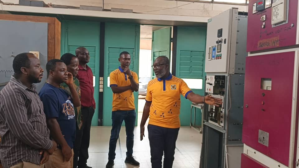 ?ECG supports KNUST Engineering Lab with high-voltage panels to strengthen practical training