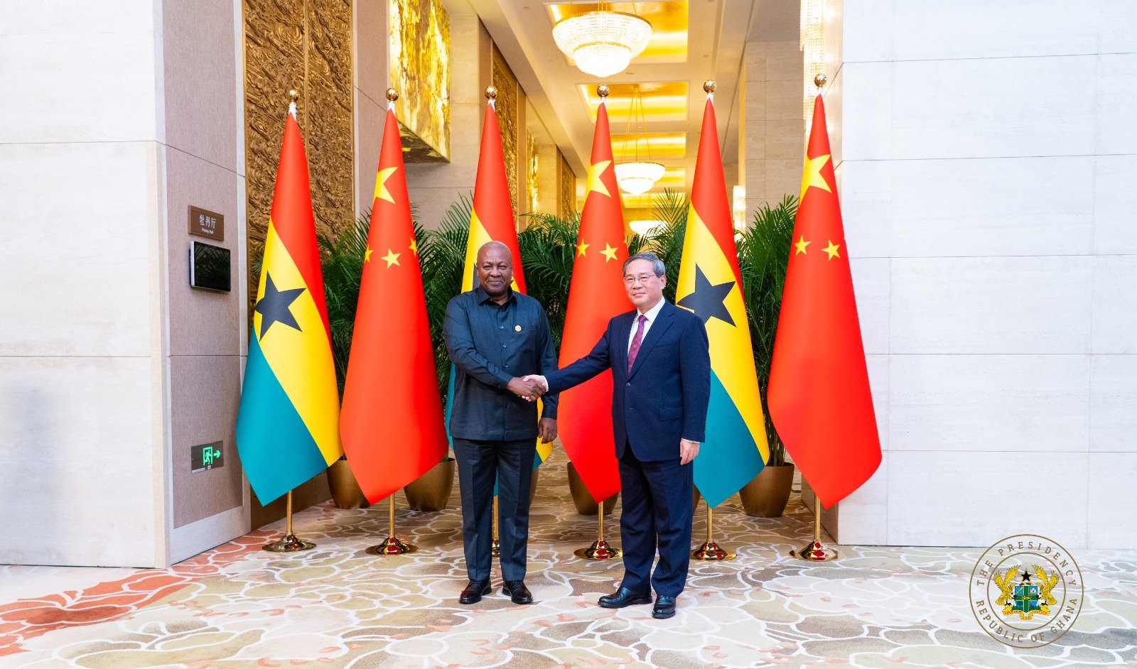 Mahama and Xi Jinping meet in Beijing to strengthen Ghana-China economic ties, zero-tariff benefits expected