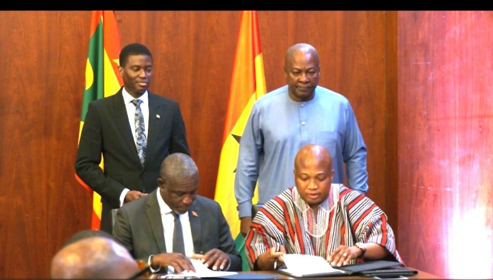 Ghanaian nurses to work in Grenada as gov’t signs MoU with visiting Prime Minister