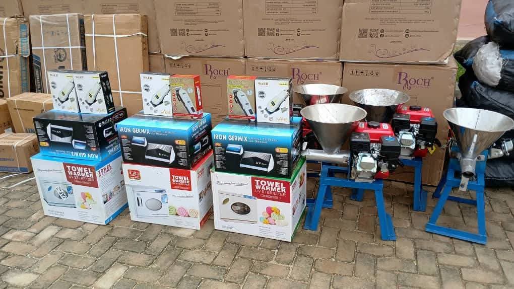 Shama Assembly distributes milling machines, freezers, and kits to 90 persons with disabilities for economic empowerment