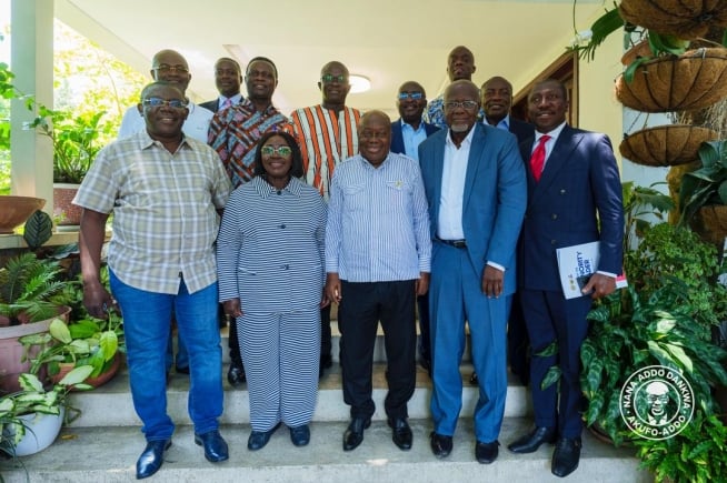 Akufo-Addo meets all NPP flagbearer aspirants