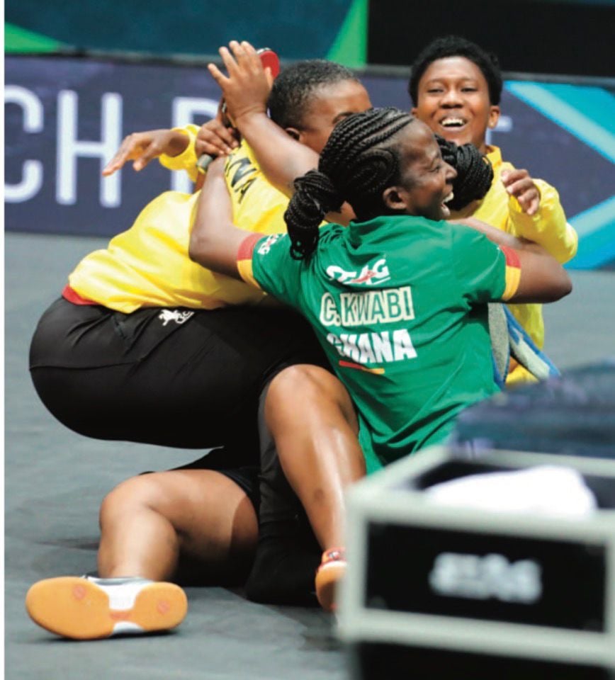 Black Loopers qualify for Centennial World Table Tennis Championships in London