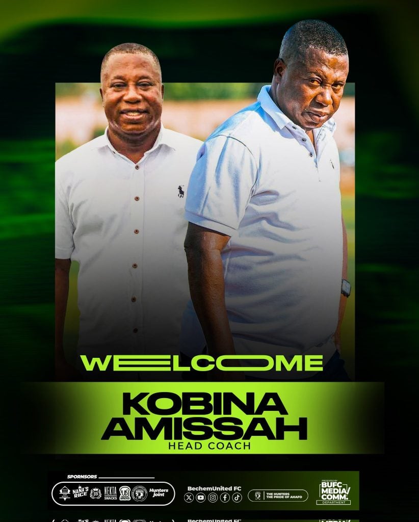Bechem United appoint Kobina Amissah as new head coach