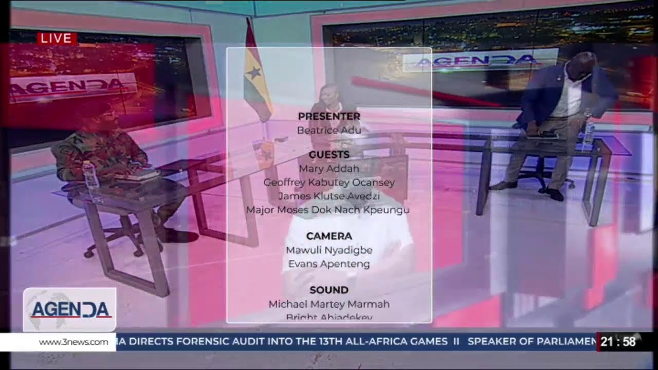 LIVE: Agenda with Beatrice Adu || 04-11-2025